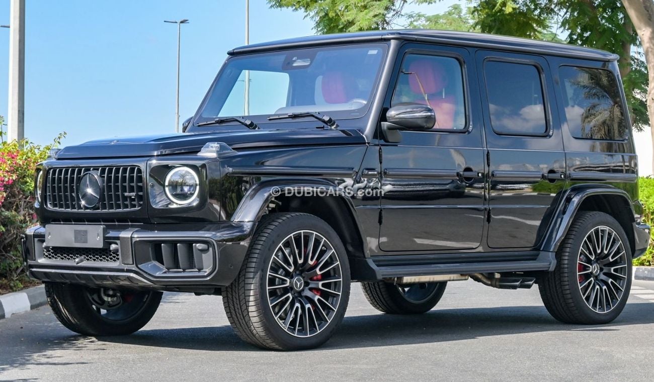 Mercedes-Benz G 63 AMG Mercedes G63 | Double Night Black | Carbon Fiber | Fully Loaded | Rear Entertainment Screens | 2025