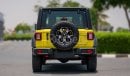 Jeep Wrangler RUBICON UNLIMITED 2.0L PETROL - HIGHVELOCITY: HEATED STEERING, HEATED SEATS