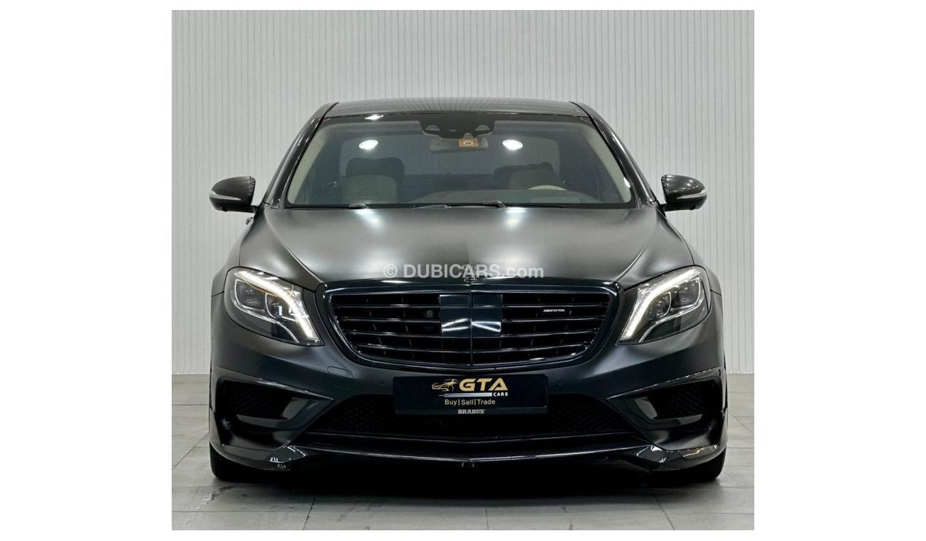 Mercedes-Benz S 63 AMG Std 2015 Mercedes Brabus S63 AMG 4MATIC, 1 Of 1, Full Service History, Fully Loaded, GCC