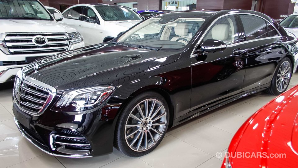 Mercedes-Benz S 560 4 Matic for sale. Black, 2018