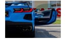 شيفروليه كورفت Chevrolet Corvette 3LT Convertible 2022 GCC under Agency Warranty with Flexible Down-Payment.