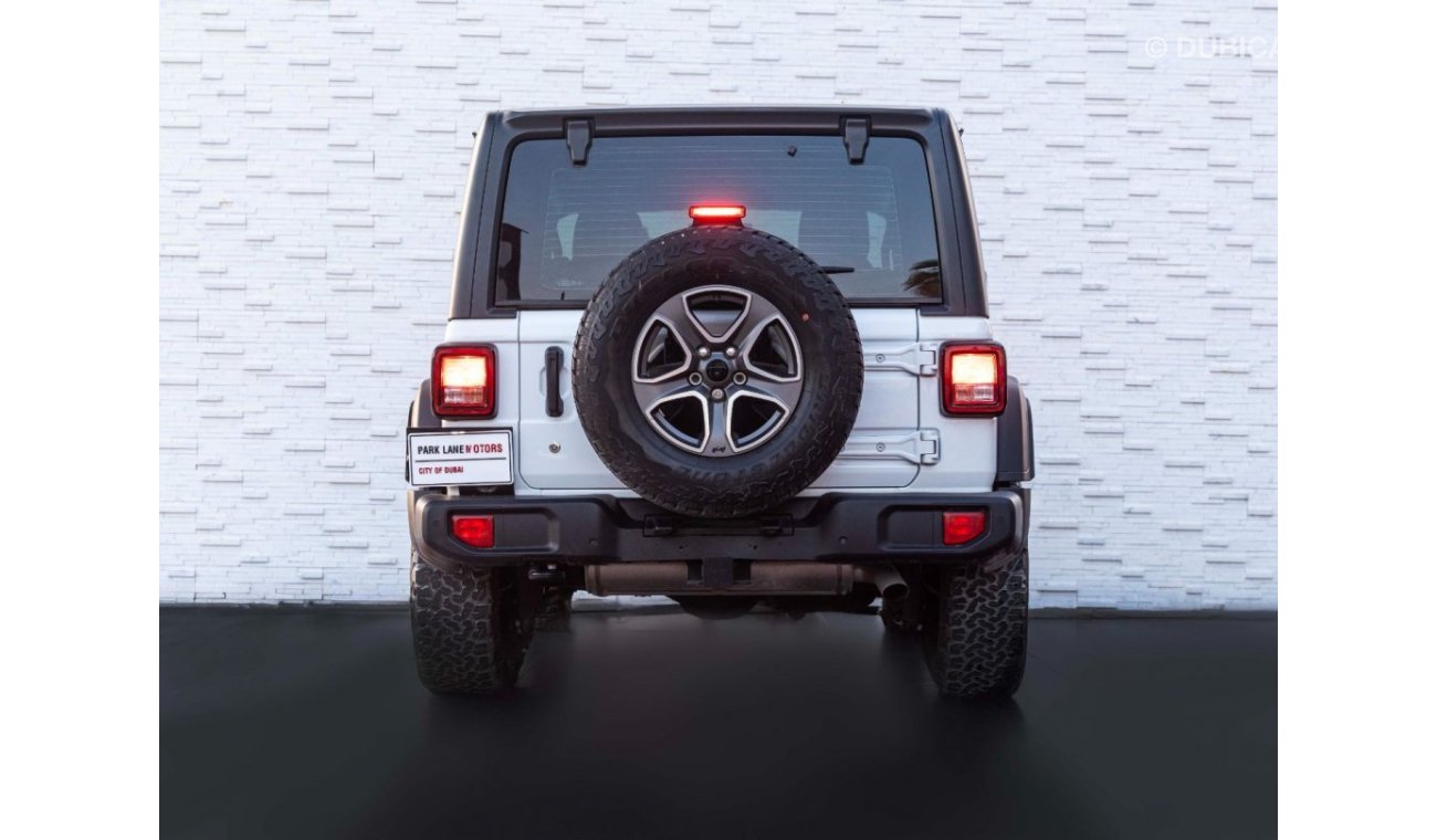 جيب رانجلر AED 1,808 PM • WRANGLER SPORT 4X4 TRAIL RATED® • LOW KMS • GCC SPECS • PRISTINE CONDITION