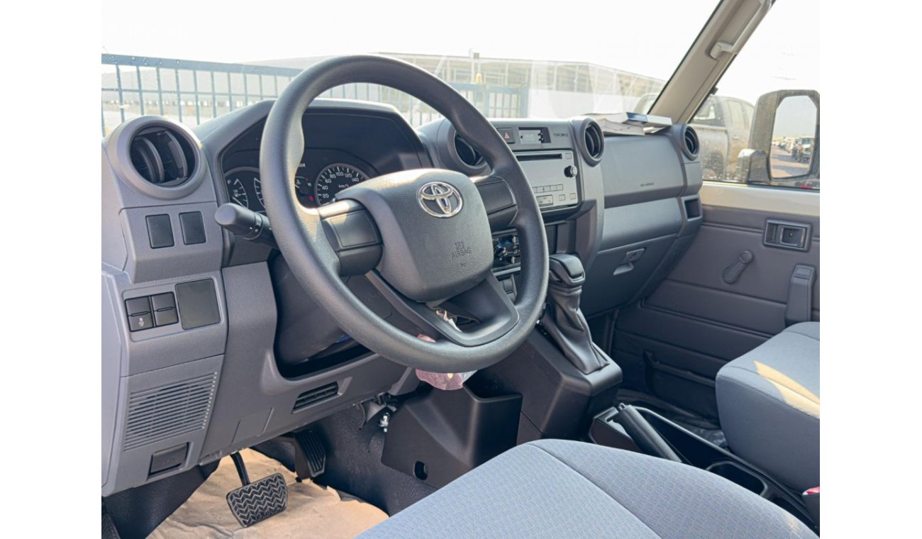 Toyota Land Cruiser Hard Top 2024 Toyota LC78 2.8 Hard Top - White inside Bluish Grey | Export Only