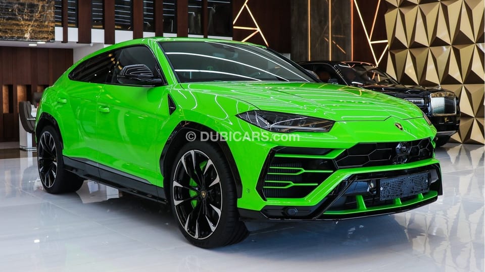 Lamborghini Urus for sale: AED 1,350,000. Green, 2020