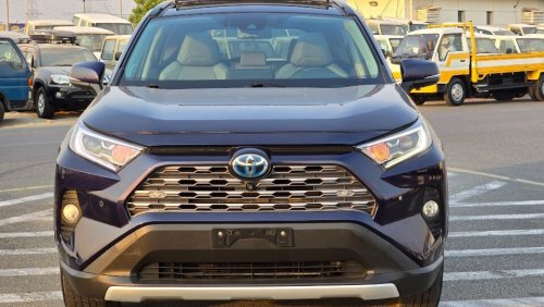 تويوتا راف ٤ 2019 Model Hybrid Limited Paranomic roof , 360 camera and parking sensors