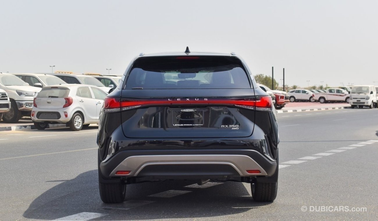 لكزس RX 350 Brand New Lexus RX350 Luxury|  2.4L | Petrol | Black- Beige | 2023 |