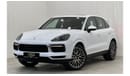 بورش كايان 2023 Porsche Cayenne Platinum Edition, May 2026 Porsche Warranty, Full Porsche Service History, GCC