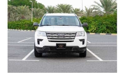 Ford Explorer AED 1,147/month 2018 | FORD EXPLORER | XLT GCC | FULL SERVICE HISTORY | F49926