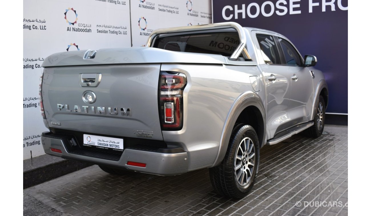 جريت وول Poer AED 1350 PM PLATINUM 4WD 2.0T AT GCC AGENCY WARRANTY UP TO 2026 OR 100K KM