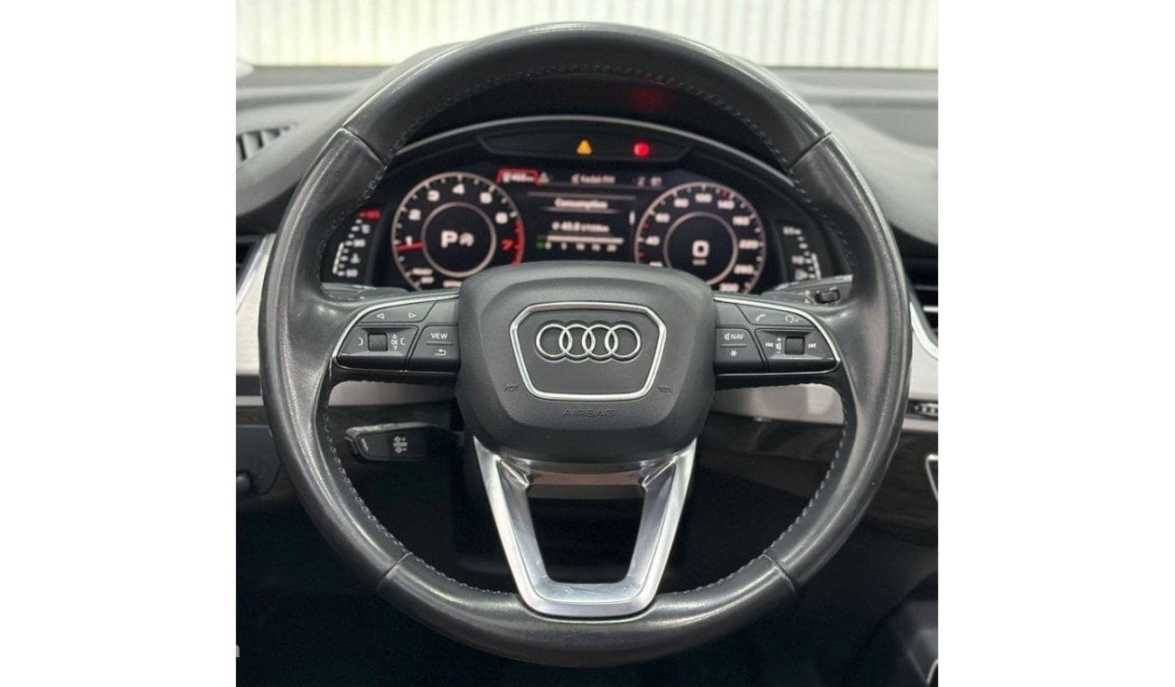 Audi Q7 2018 Audi Q7 45 TFSI Quattro 7 Seater, Warranty, Full Service History, GCC