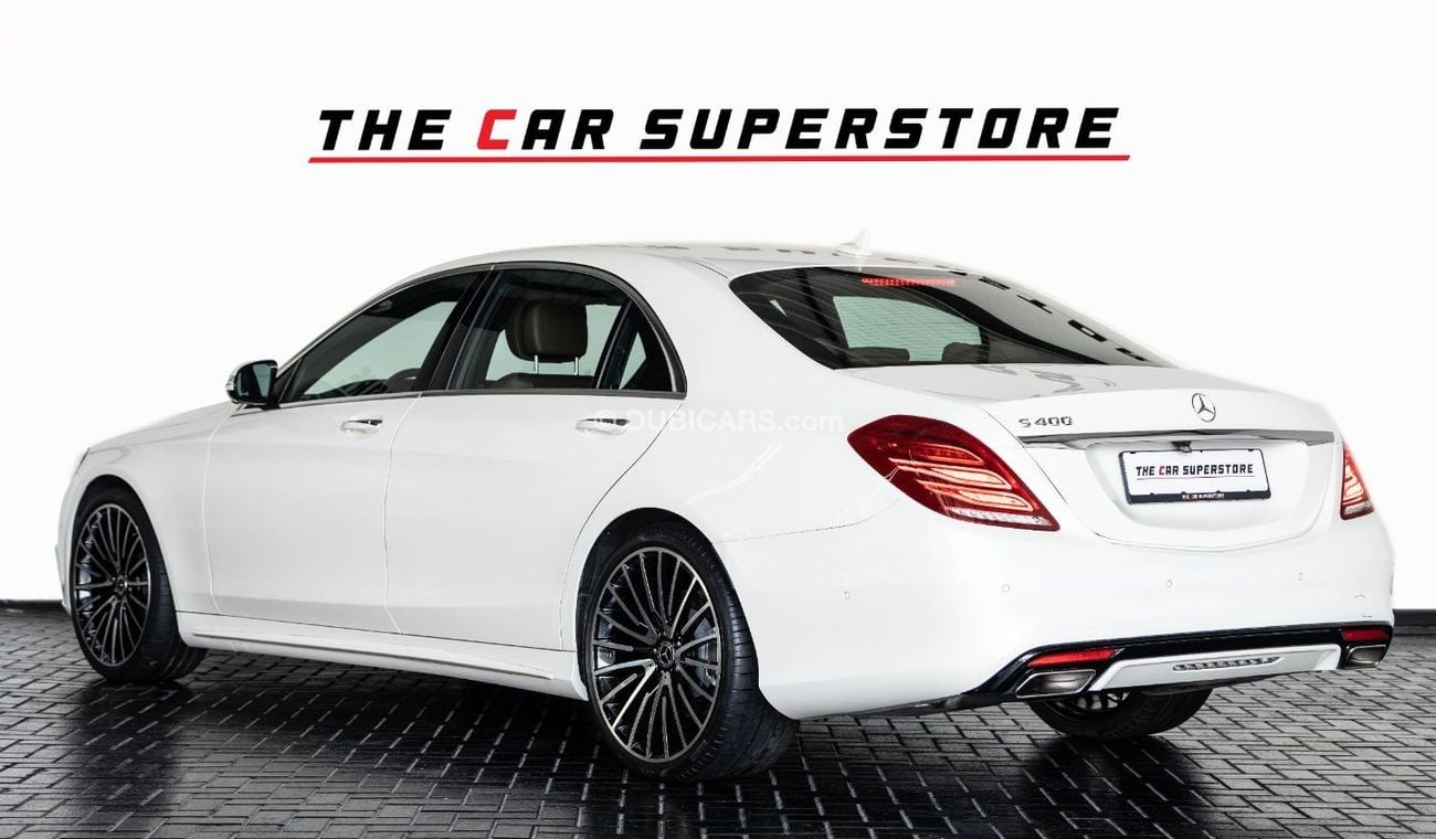 Mercedes-Benz S 400 AMG 3.5L 2014-MERCEDES BENZ S 400 AMG LINE-GCC- SERVICE HISTORY FULL WITH GARGASH-1 YEAR WARRANTY