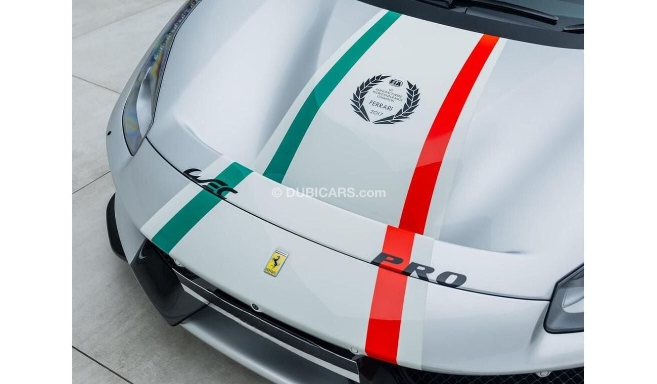 Ferrari 488 Pista 3.9L Pista 3.9T V8 F1 RIGHT HAND DRIVE