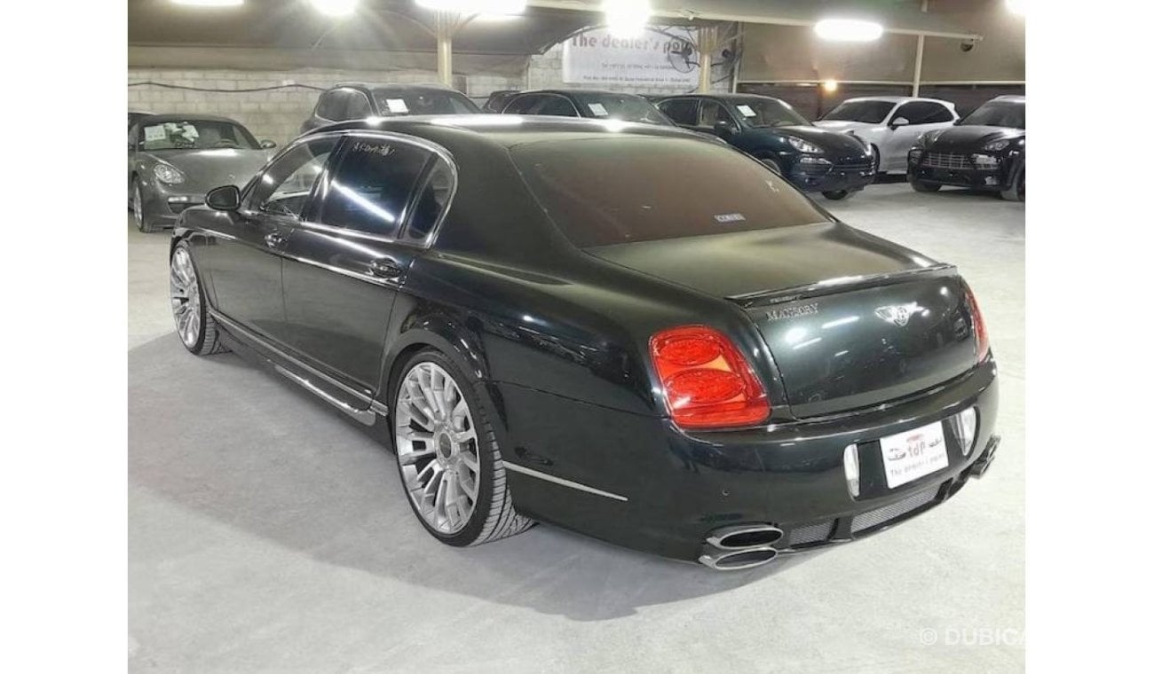 بنتلي كونتيننتال فلاينج سبر BENTLEY CONTINENTAL FLYING SPUR 6.0L 2007 WITH MANSORY AERO BODY KIT (MUFFLER, RIMS), PADDLE SHIFT