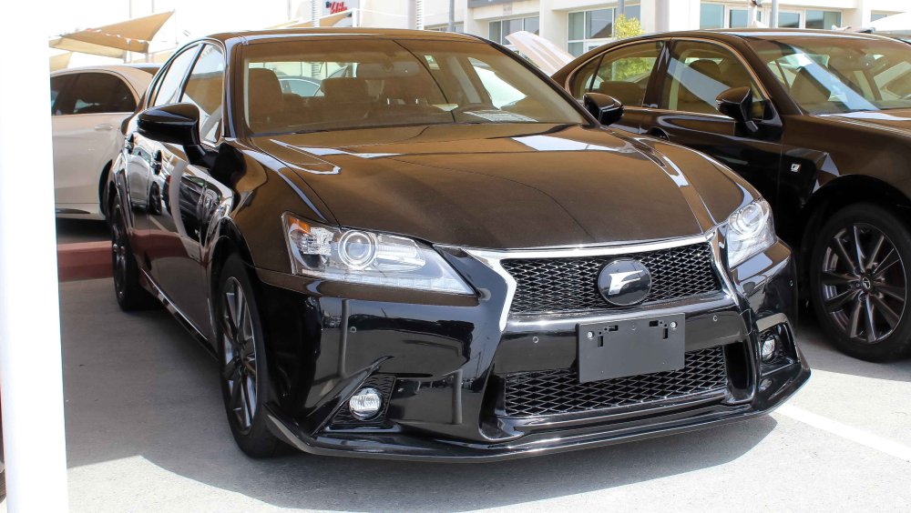 Lexus Gs 350 With F Sport Body Kit For Sale Aed 92 000 Black 14