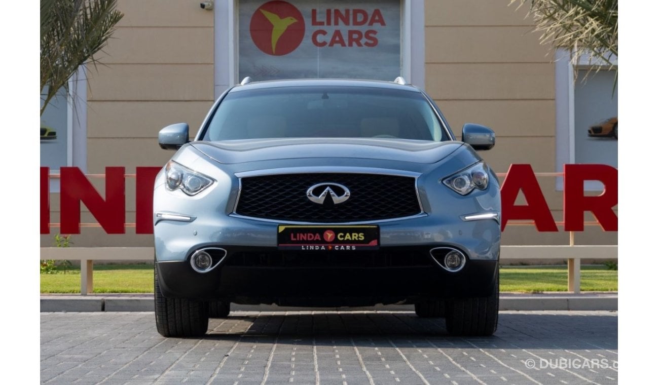 Infiniti QX70 Luxe Sensory  Infiniti QX70 2019 GCC under Warranty with Flexible Down-Payment.