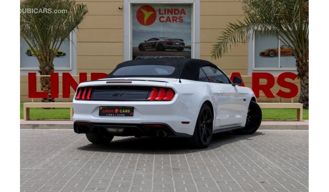 فورد موستانج Ford Mustang GT Premium Convertible 2019 GCC under Agency Warranty with Flexible Down-Payment/ Flood