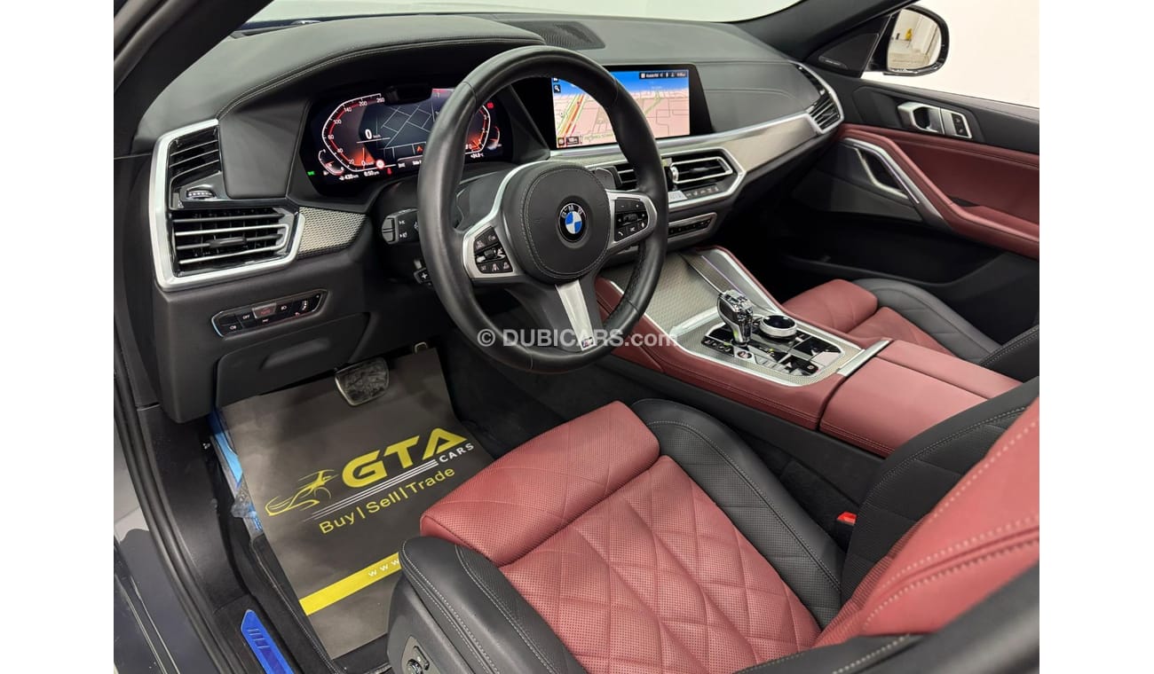 بي أم دبليو X6 40i M Sport 3.0L 2023 BMW X6 xDrive40i M-Sport, July 2028 BMW Warranty + Service Pack, Fully Loaded,