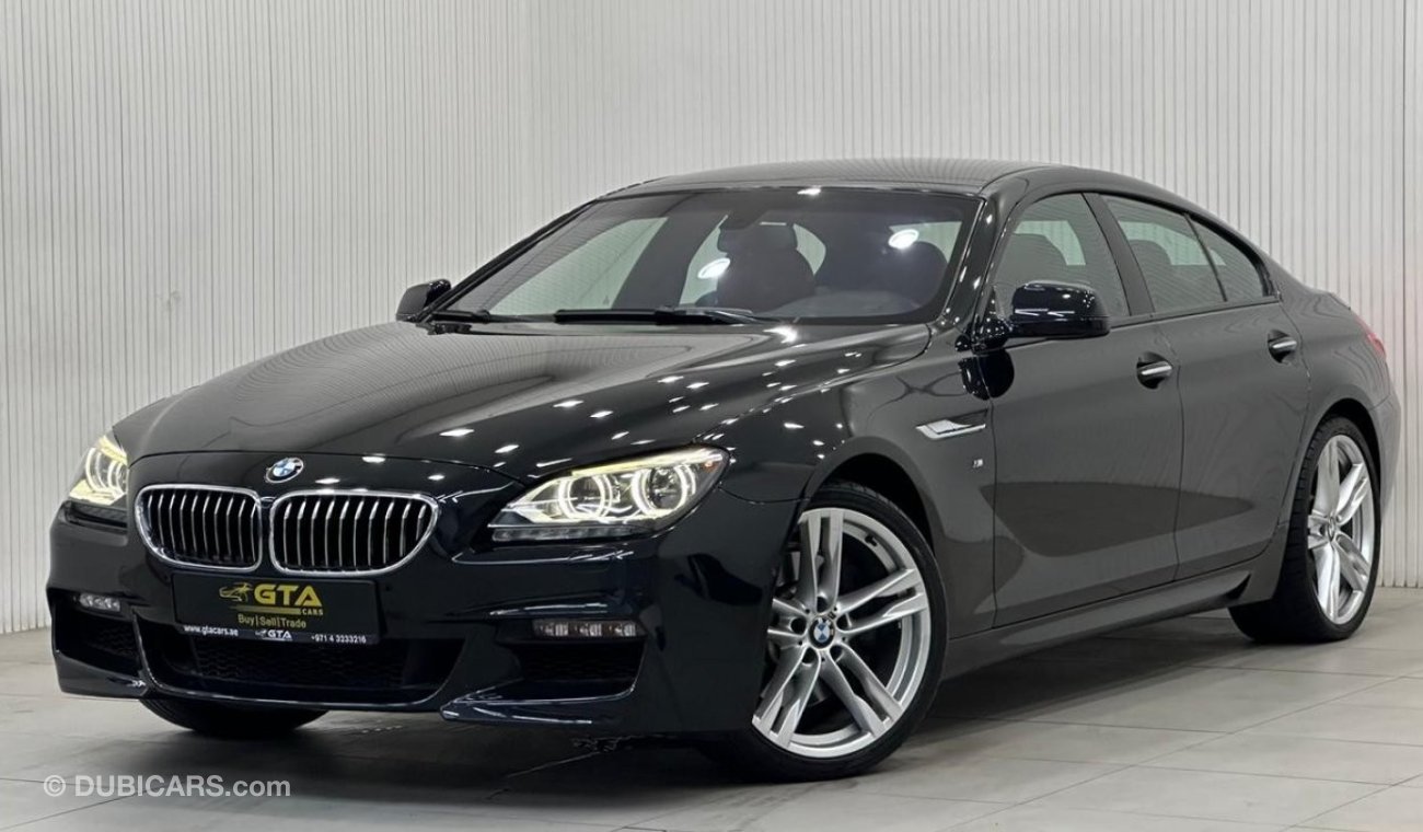 بي أم دبليو 640i M سبورت 2015 BMW 640i M-Sport, Full BMW Service History, Very Low Kms, GCC