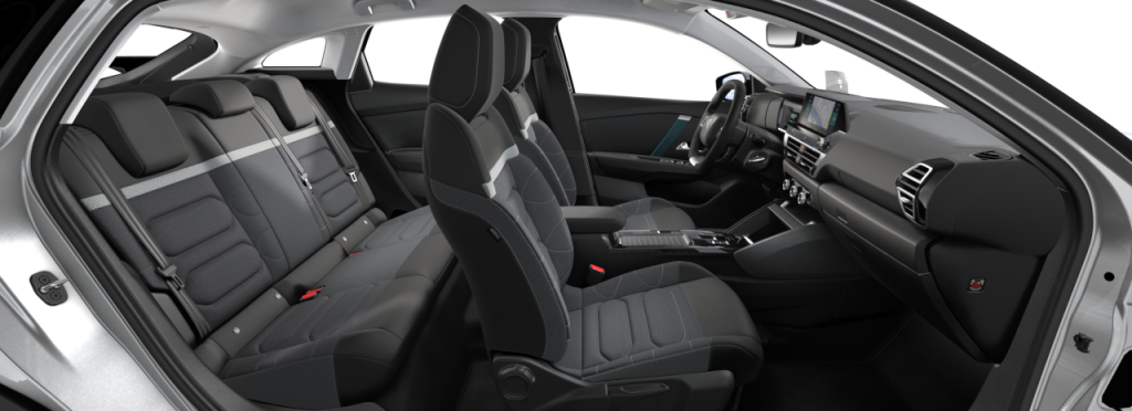 Citroen C4 interior - Seats
