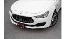 Maserati Ghibli | 2,644 P.M  | 0% Downpayment | Immaculate Condition!