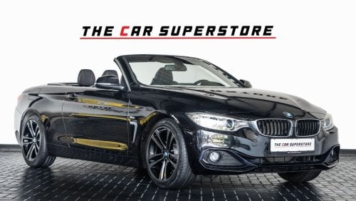 BMW 420i Sport Line 2016 - BMW 420i SPORT CONVERTIBLE - GCC - SERVICE HISTORY - IMMACULATE CAR