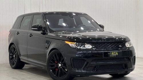 Land Rover Range Rover Sport 2017 Range Rover Sport SVR, One Year Warranty, Service History, GCC