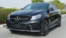 Mercedes-Benz GLE 43 AMG 2019, 3.0L V6 GCC, 0km with 2 Years Unlimited Mileage Warranty