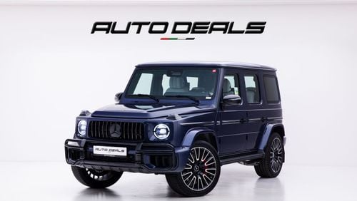 مرسيدس بنز G 63 AMG Manufaktur | GCC Gargash | Warranty | Service Contract | Brand New | 4.0L V8