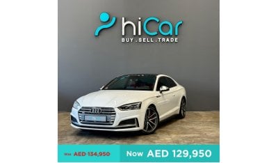 Audi S5 TFSI quattro AED 1,992pm • 0% Downpayment •S5 Coupe • 2 Years Warranty!
