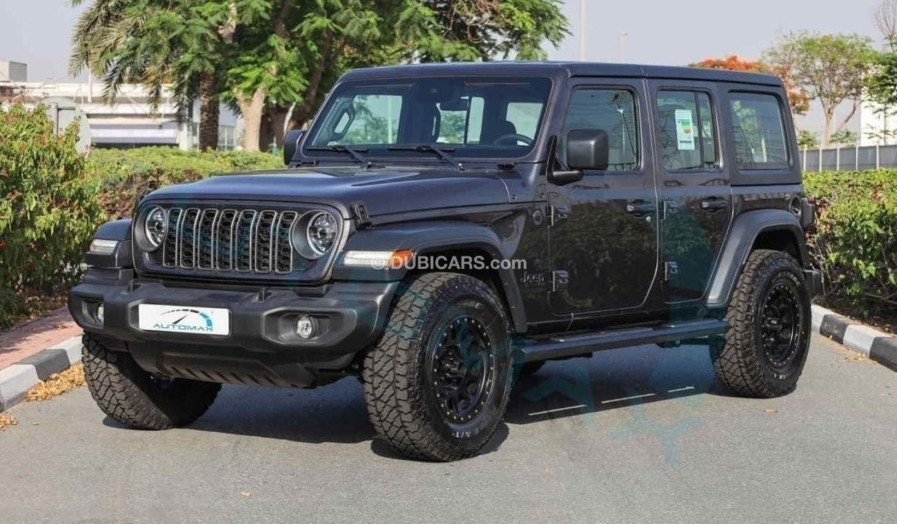 Jeep Wrangler Unlimited Sport S Turbo , 2024 GCC , 0Km , With 3 Years or 60 K KM  Warranty@Official Dealer