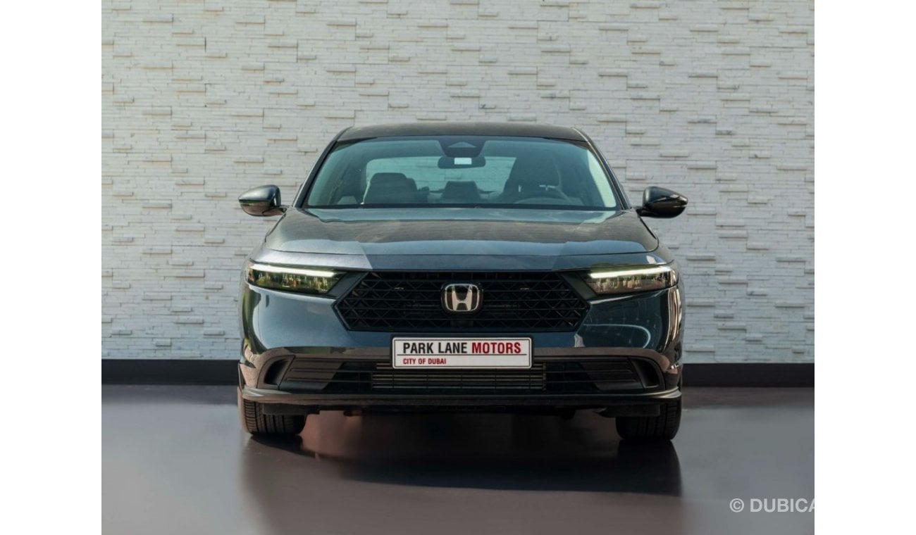 هوندا أكورد AED 1,808 PM • THE ALL-NEW 2024 ACCORD LX • OFFICIAL AL FUTTAIM HONDA WARRANTY