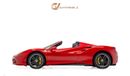 Ferrari 488 Spider - Euro Spec