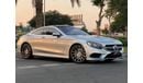 مرسيدس بنز S 500 كوبيه MERCEDES S500 COUPE 4 MATIC 2016 GCC IN LOW MILEAGE PERFECT CONDITION