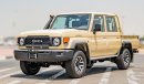 تويوتا لاند كروزر بيك آب 2024 Toyota LC79 DC 4.0L petrol AT with winch - GCC