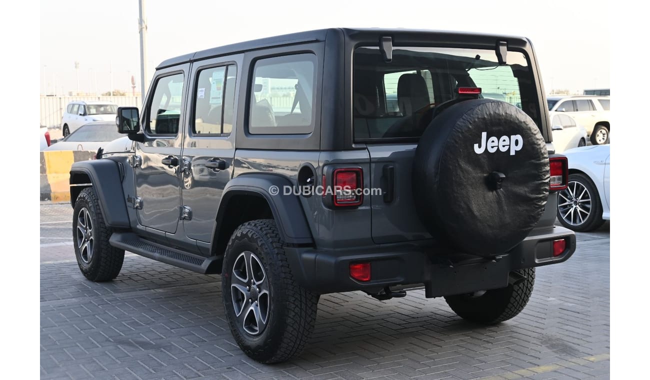 Jeep Wrangler Sport 4Door 3.6L 2023 ضمان الوكيل 2023