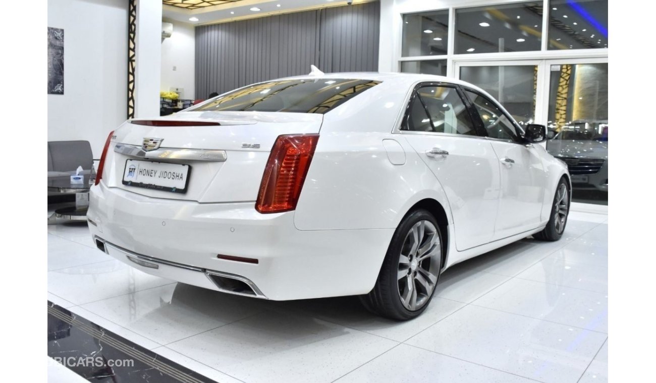 كاديلاك CTS EXCELLENT DEAL for our Cadillac CTS 3.6 ( 2016 Model ) in White Color GCC Specs