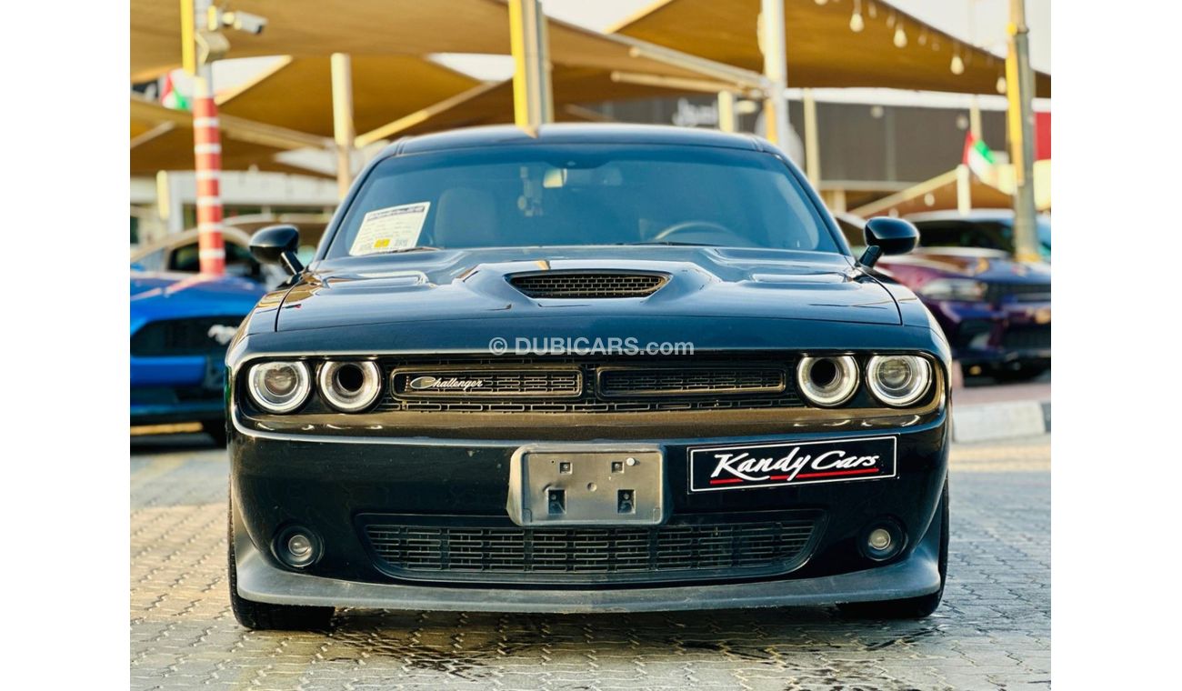 دودج تشالينجر Scat Pack 6.4L (470 HP) | Monthly AED 1900/- | 0% DP | Touch Screen | Cruise Control | # 96347