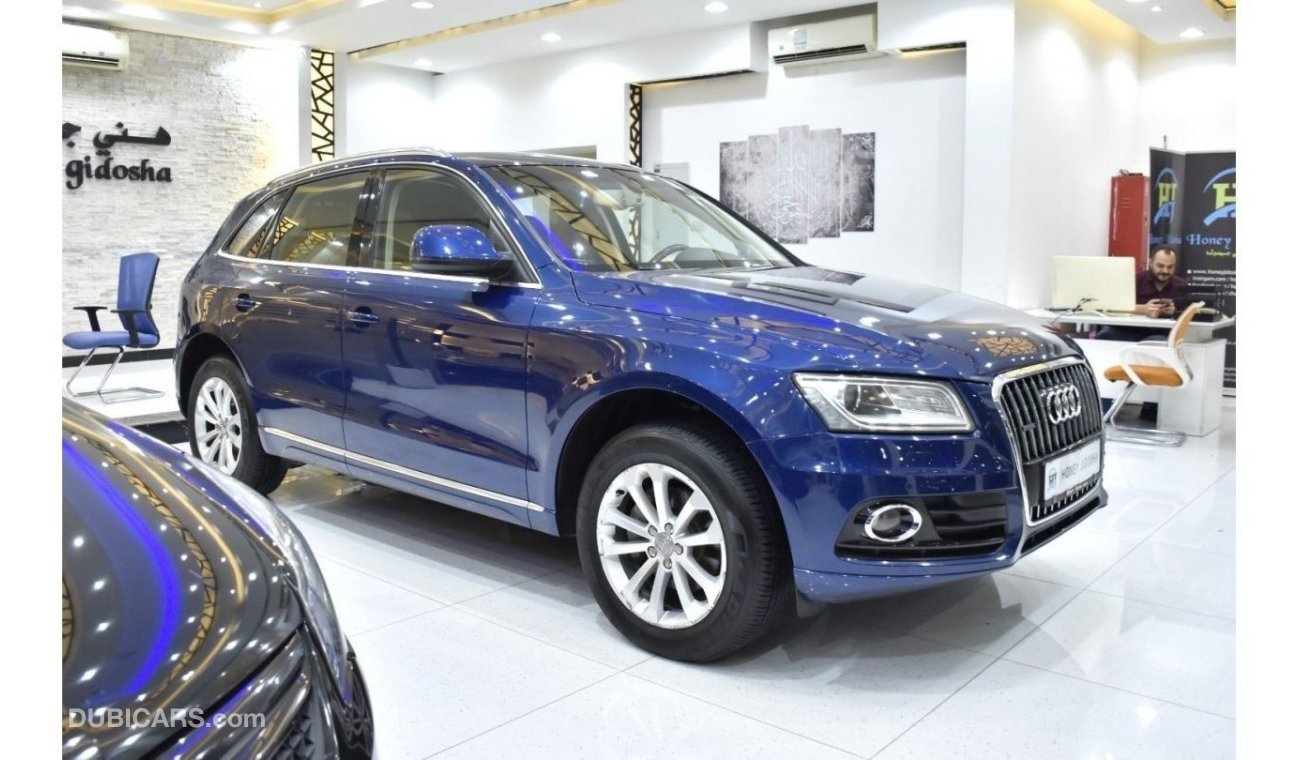 أودي Q5 EXCELLENT DEAL for our Audi Q5 2.0t Quattro ( 2014 Model ) in Blue Color GCC Specs