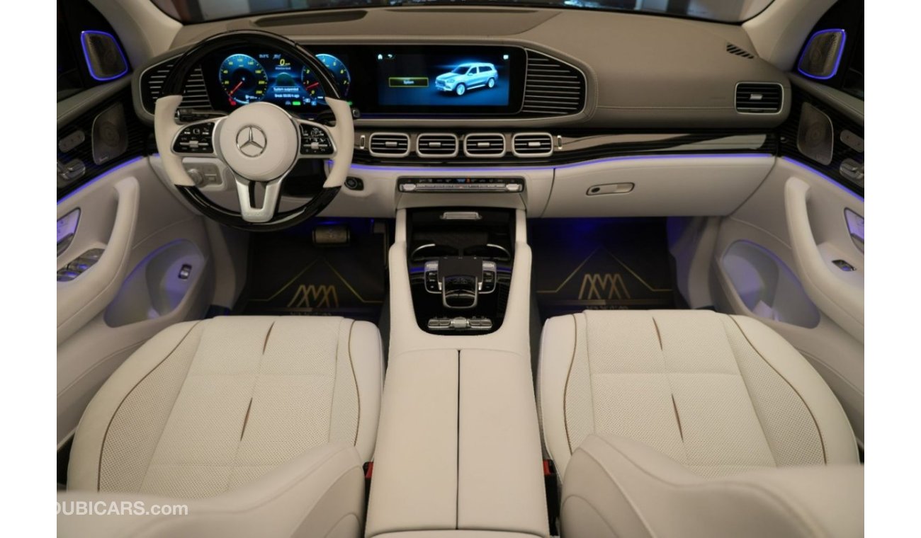 Mercedes-Benz GLS 600 GLS 600 ✔Crystal White Interior ✔Obsidian Black / Rubellite Red Exterior