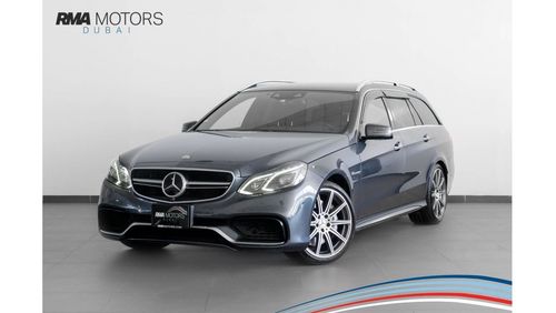 مرسيدس بنز E 63 AMG Std 2014 Mercedes Benz AMG E63 4Matic Wagon / Grade 4.5B Import / Full-Service History