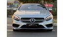 مرسيدس بنز S 500 كوبيه MERCEDES S500 COUPE 4 MATIC 2016 GCC IN LOW MILEAGE PERFECT CONDITION