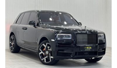 رولز رويس كولينان Black Badge 2021 Rolls Royce Cullinan Black Badge, 2025 Rolls Royce Warranty + Service Pack, VIP Sea