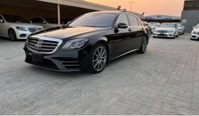 مرسيدس بنز S 560 Std S560L  وارد اليابان اوراق جمارك قمة النظافة 2019