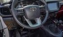 Toyota Hilux 2.7L M/T. 4WD