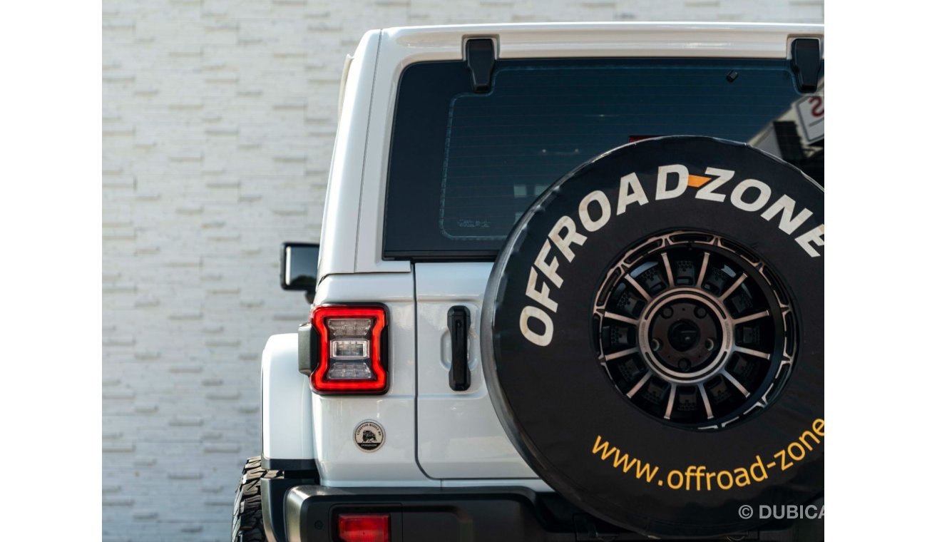 Jeep Wrangler AED 3,617 PM • RUBICON STAGE 3 OFF-ROAD MODS • ONLY 4,000 KM • OFFICIAL JEEP WARRANTY + SERVICE PLAN