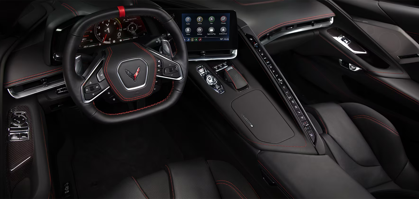 شيفروليه كورفيت إي راي interior - Cockpit