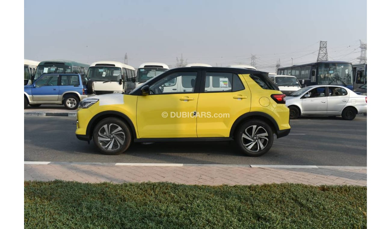 Toyota Raize 1.0L TURBO Pet - 23YM - YELLOW_BLK (UAE OFFER)