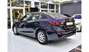 Mazda 3 EXCELLENT DEAL for our Mazda 3 ( 2019 Model ) in Blue Color GCC Specs