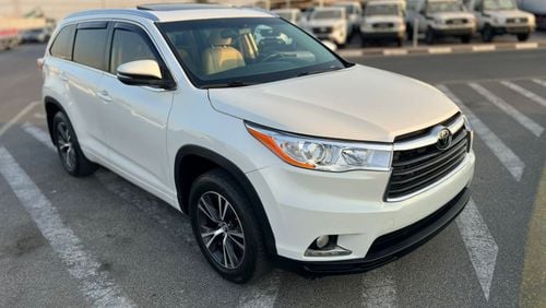 تويوتا هايلاندر 2016 TOYOTA HIGHLANDER XLE - 3.5 L - V6 - 6 CYL - 7 SEATER - ELECTRIC AND LEATHER SEATS -  SUNROOF -