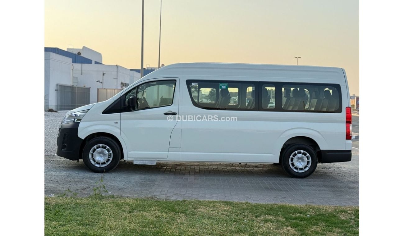 تويوتا هاياس 2025 Toyota Hiace DX 13-Seater 3.5L V6 Petrol A/T RWD (3-Point Seatbelts) Only For Export